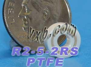 R2-5-2RS Full Ceramic Bearing 1/8" x 5/16x9/64 inch ZrO2 Bearing