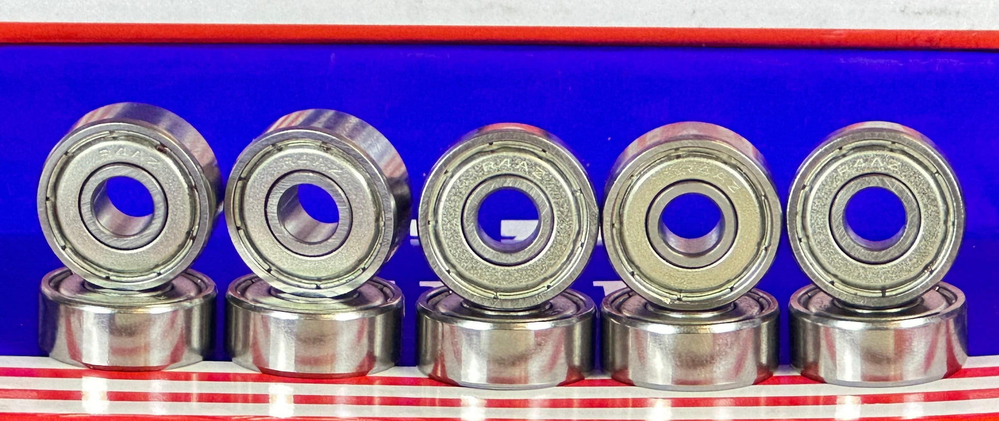 10-Pack R4AZZ Bearings 1/4" ID x 3/4" OD x 9/32" Width - Shielded