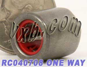 RC040708 One-Way Needle Bearing/Clutch 1/4" x 7/16" x 1/2"
