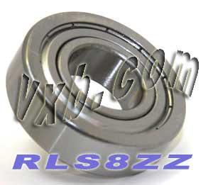 RLS8ZZ Shielded Bearing 1x2 1/4x5/8 inch