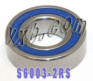 S6003-2RS Stainless Steel Bearing Sealed 17x35x10mm
