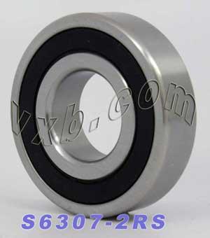 S6307-2RS Stainless Steel Bearing Sealed 35x80x21mm