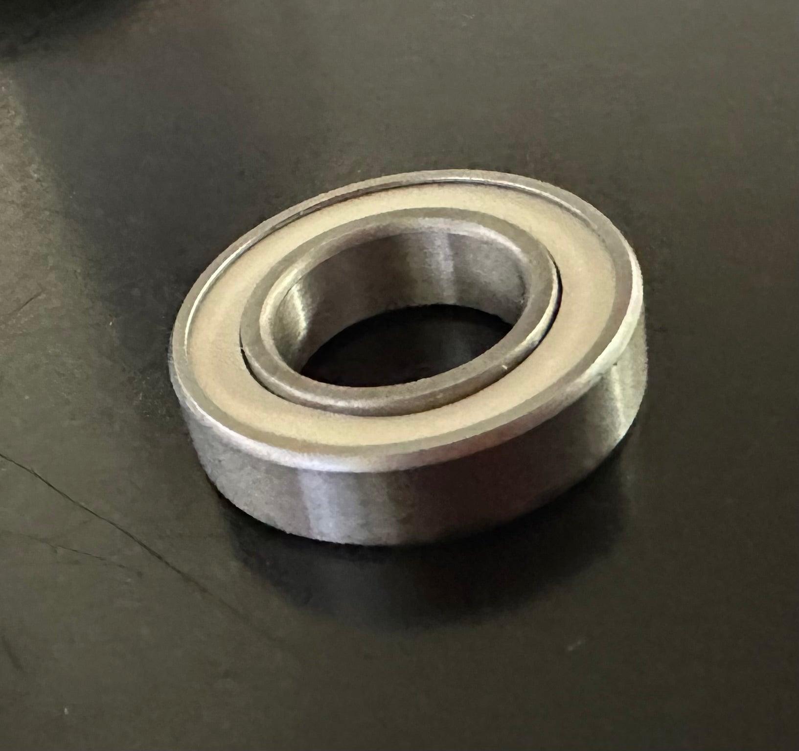 S6902-2RS High Temperature Stainless Steel Ball Bearing PEEK Covers 15x28x7mm