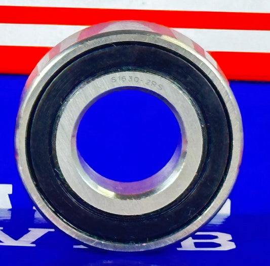 S88630-2RS Bearing Stainless Steel Sealed 3/4x1 5/8x1/2" Bearing