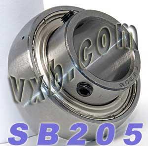SB205-2RS Bearing 25mm Bore Insert Mounted Bearing