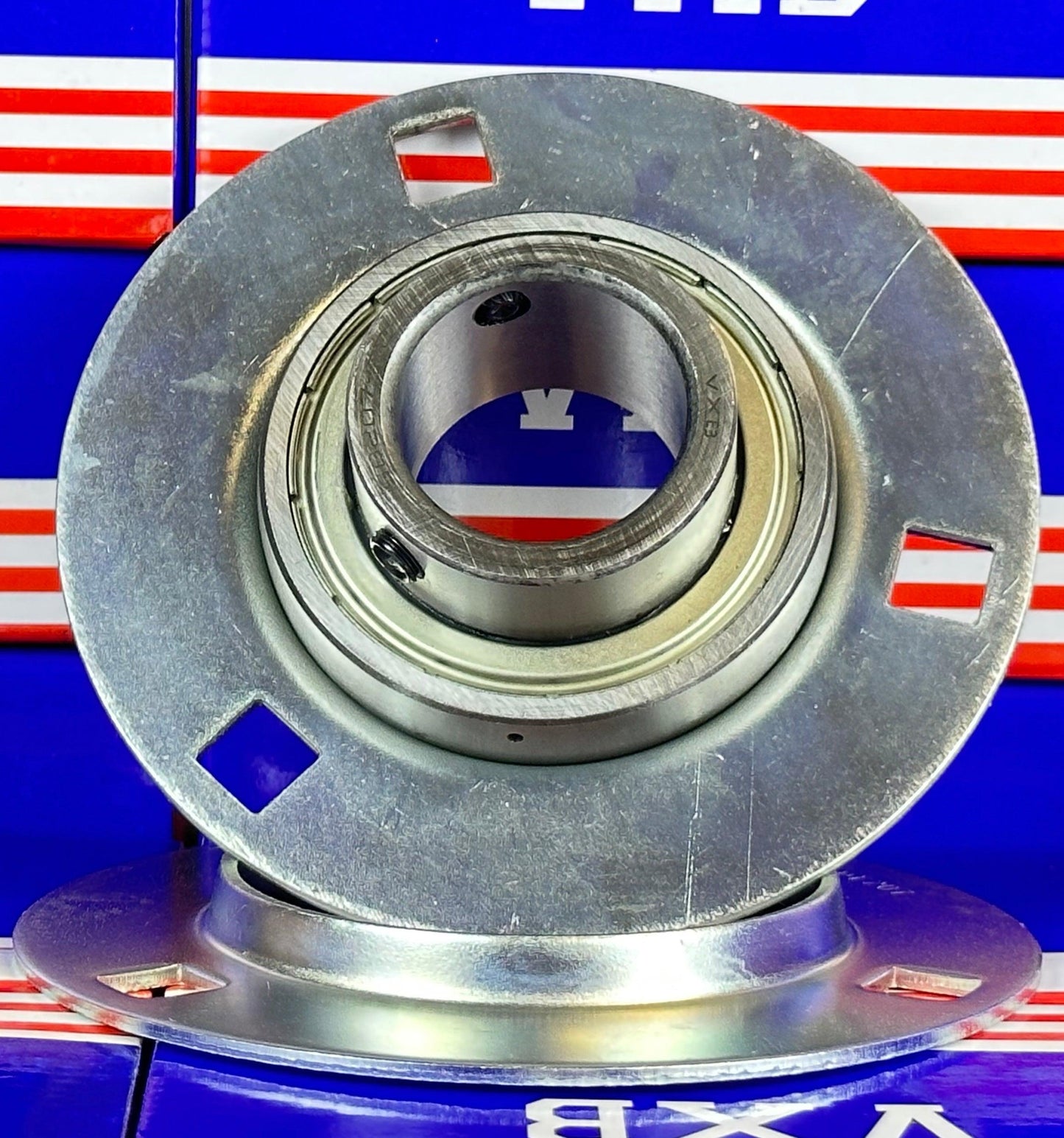 SBPF207-22 Pressed Steel Housing Bearing 3-Bolt Flanged Mounted