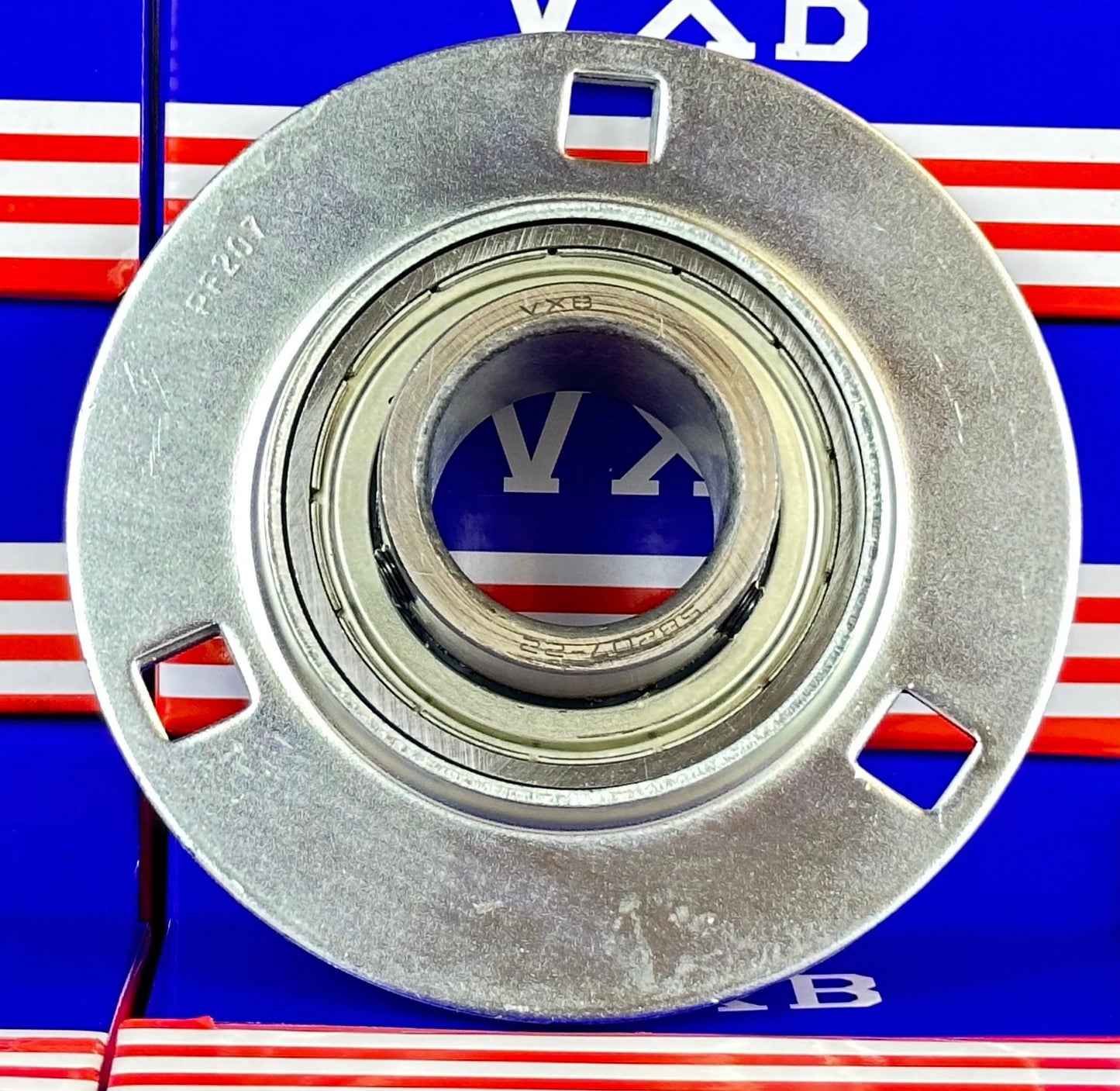 SBPF207-22 Pressed Steel Housing Bearing 3-Bolt Flanged Mounted