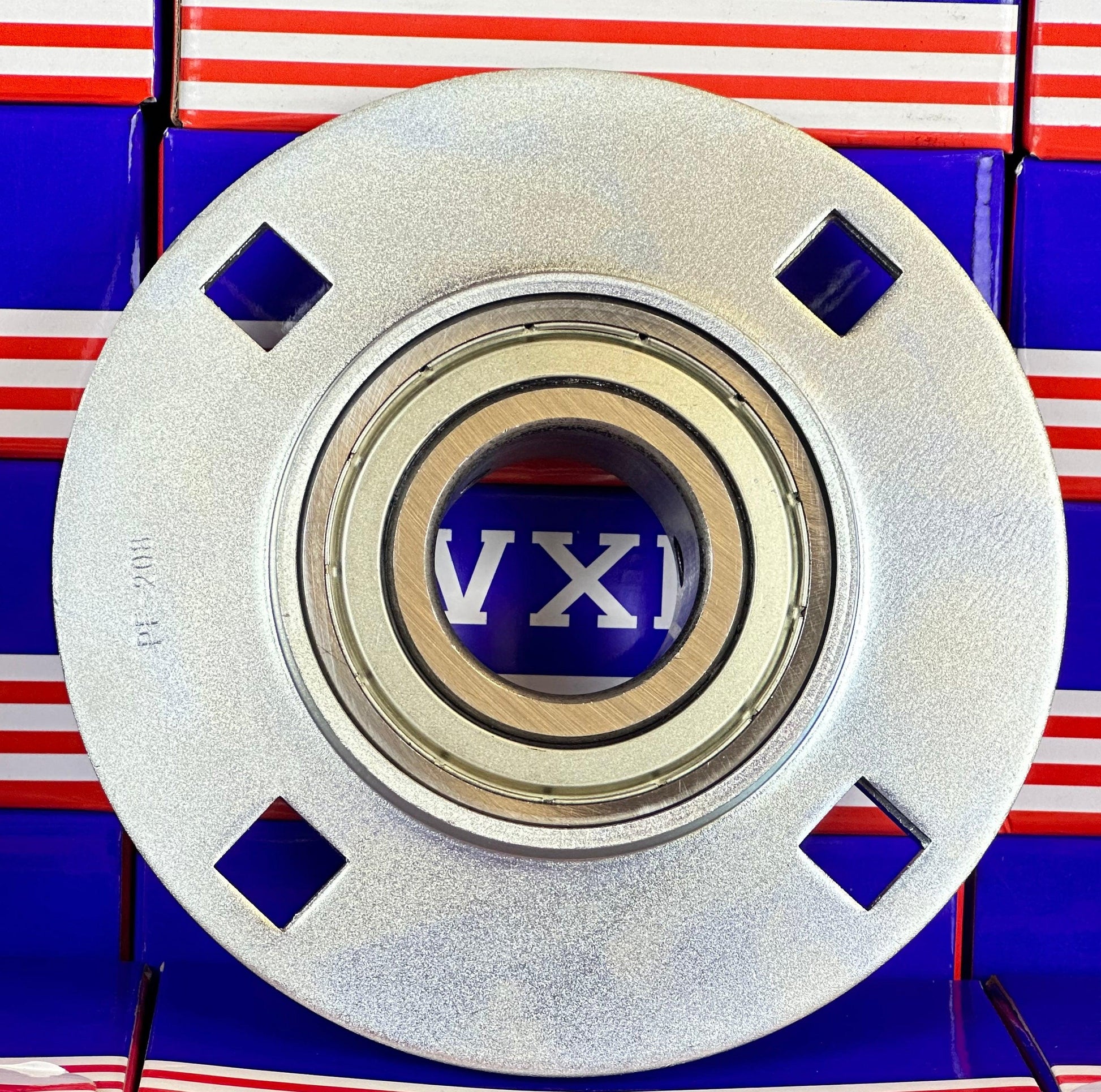 SBPF208-24 Pressed Steel Housing Bearing 4-Bolt Flanged Mounted