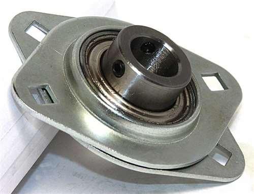 SBPFL201 12mm Stamped oval 2-Bolt Flanged Mounted Bearing