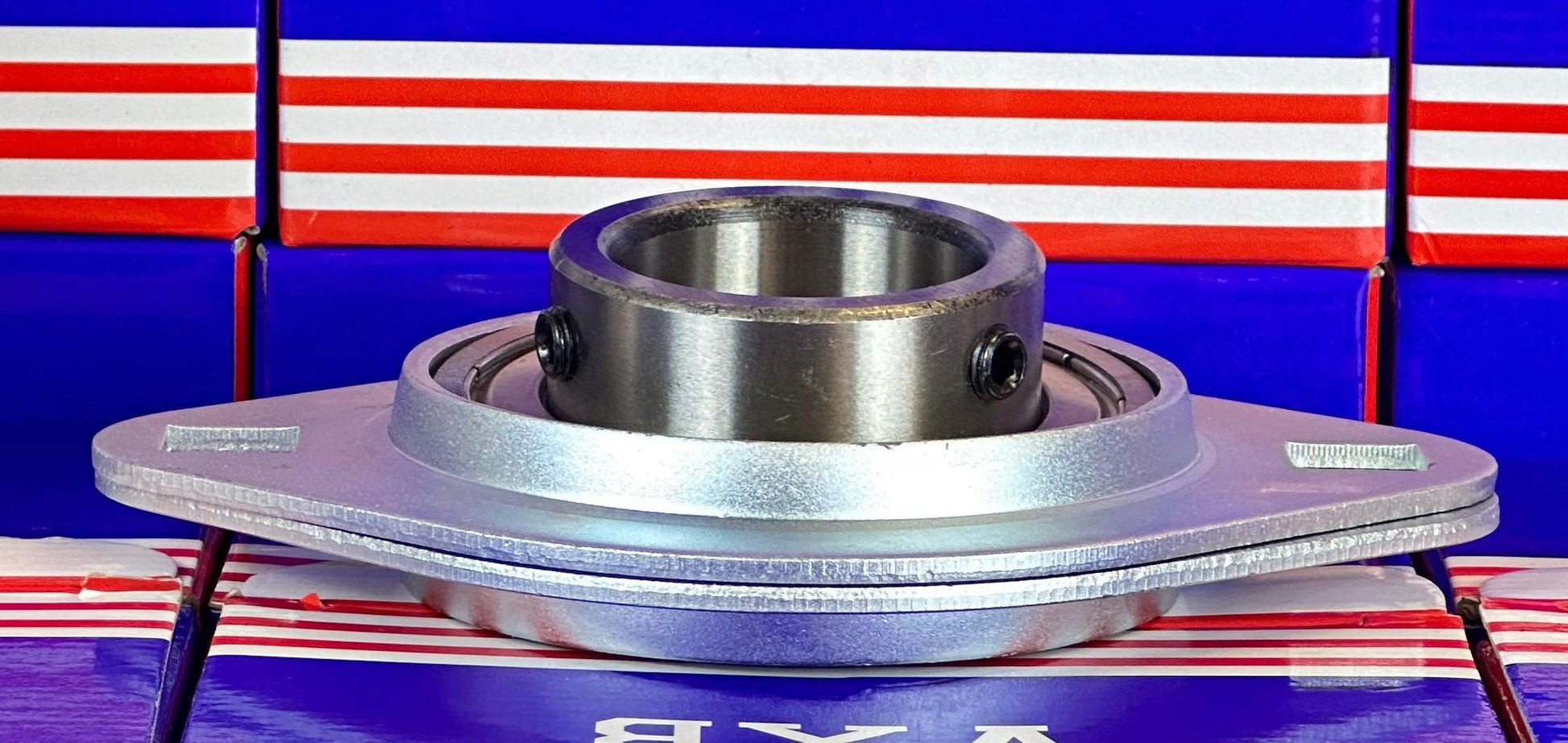 SBPFL208-24 Pressed Steel Bearing 2-Bolt 1-1/2" Flanged Mounted