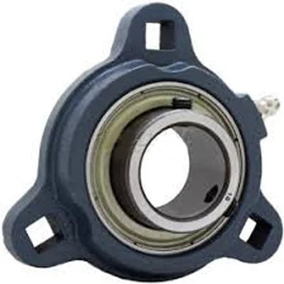 SBTFD20723KP8H4 FYH Bearing 1 7/16 3 Bolt FLanged DUCTILE W/SQUARE Bolt Holes RE-LUBE