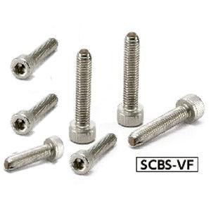 SCBS-M8-30-VF NBK Clamping Cap Vacuum Vented Screws - flat ball for Vacuum Devices Made in Japan