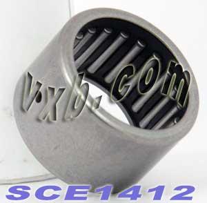 SCE1412 Needle Roller Bearing 7/8" x 1-1/8" x 3/4" - Shell Type