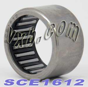 SCE1612 Needle Roller Bearing 1" x 1-1/4" x 3/4"