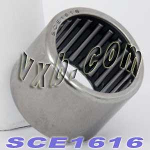 SCE1616 Needle Bearing 1" x 1-1/4" x 1" - Shell Type