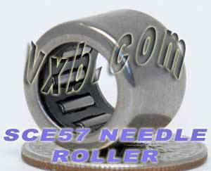 SCE57 Needle Bearing 5/16x1/2x7/16 inch