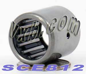 SCE812 Needle Bearing 1/2x11/16x3/4 inch