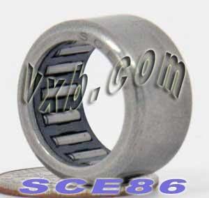 SCE86 Needle Bearing 1/2x11/16x3/8"