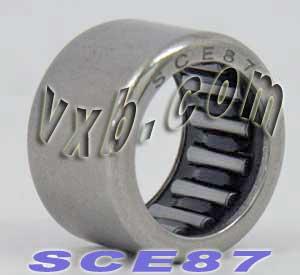 SCE87 Needle Bearing 1/2x11/16x7/16 inch