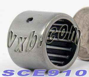 SCE910 Needle Bearing 9/16x3/4x5/8 inch