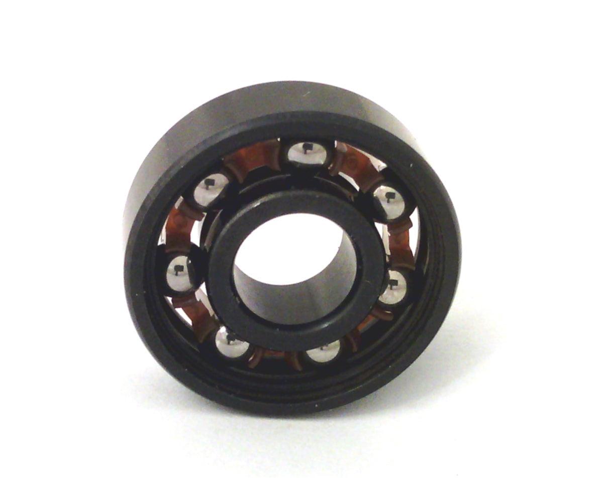 16-Pack 608B inline Roller Skate Black Open Bearings - Nylon Cage 8x22x7mm
