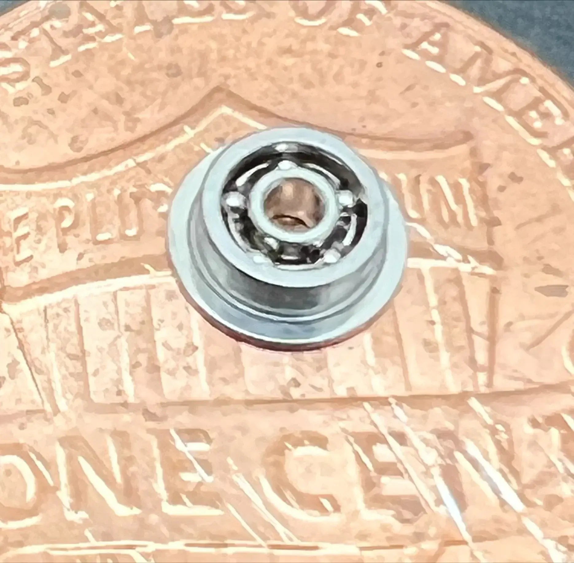 SFR0 Flanged Miniature Bearing 3/64" x 5/32" x 1/16"