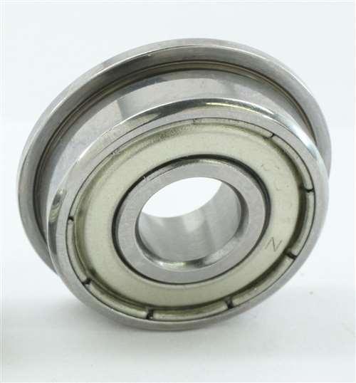 3/32" Slot Car Flanged Ball Bearing - ZrO2 Ceramic Premium Balls