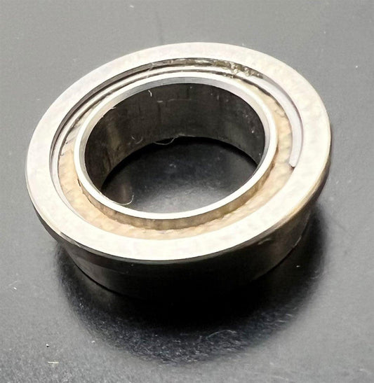 SFR168TT Stainless Steel Flanged Bearing With PTFE Seals 1/4" x 3/8" x 1/8" Bearing