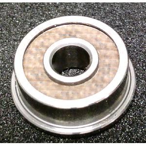 SFR2-6-2TS EZO Flanged Bearing 1/8" x 3/8" x 9/64" Made in Japan