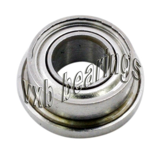 SFR2ZZ ABEC3 OIL Flanged Stainless Steel Bearing 1/8" x 3/8" x 5/32"