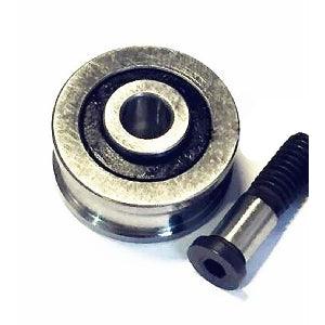 SG15 + M5x18 Screw U-Groove Sealed Track Ball Bearing