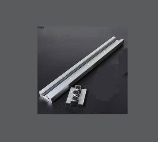 SGR15 2' Feet Compact Linear Motion Guide Rail 2 Feet Long + SGB15UU-3 Bearing Block