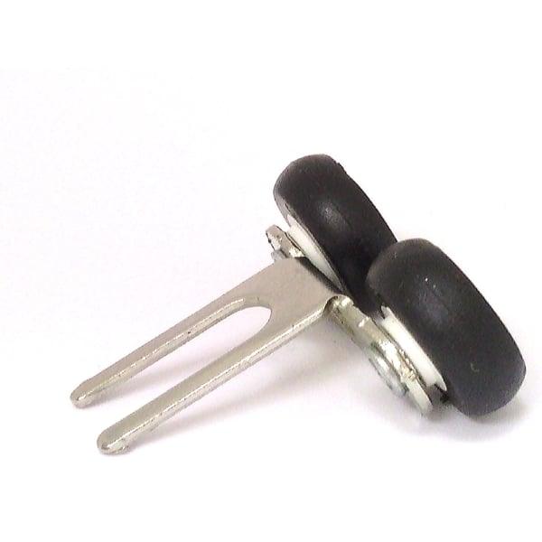 Sliding door upper roller low noise sliding roller wheel - tire wardrobe roller - PVC 39mm roller