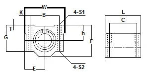 SMA4G NB 4mm Slide Bush Bushings Miniature Motion Linear Bearing
