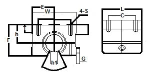 SMD16GUU NB 16mm Pillow Block Unit Motion Linear Bearing