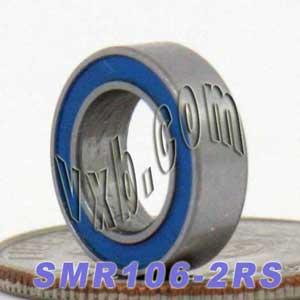 SMR106-2RS Bearing 6x10x3 Stainless Steel Sealed Miniature Bearing