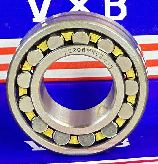 22206MKC3W33 Spherical Roller Bearing 30x62x20 - Tapered Bore