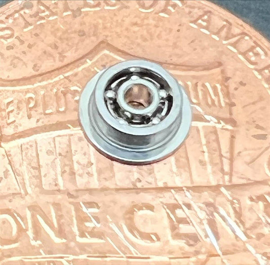 SSRIF21/2 Flanged Miniature Bearing 0.0469" x 0.1562" x 0.0625"