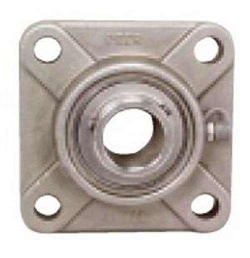 SSUCF-201-8 Stainless Steel Flange 4-Bolt 1/2 Bore Mounted Bearing