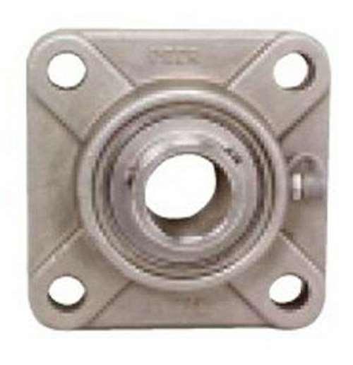 SSUCF209-28 Stainless Steel Flange 4-Bolt Bore 1 3/4 Mounted Bearing