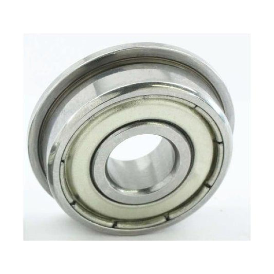 Stainless Steel Flanged Bearing SFR4ZZ 1/4" x 5/8" - Miniature