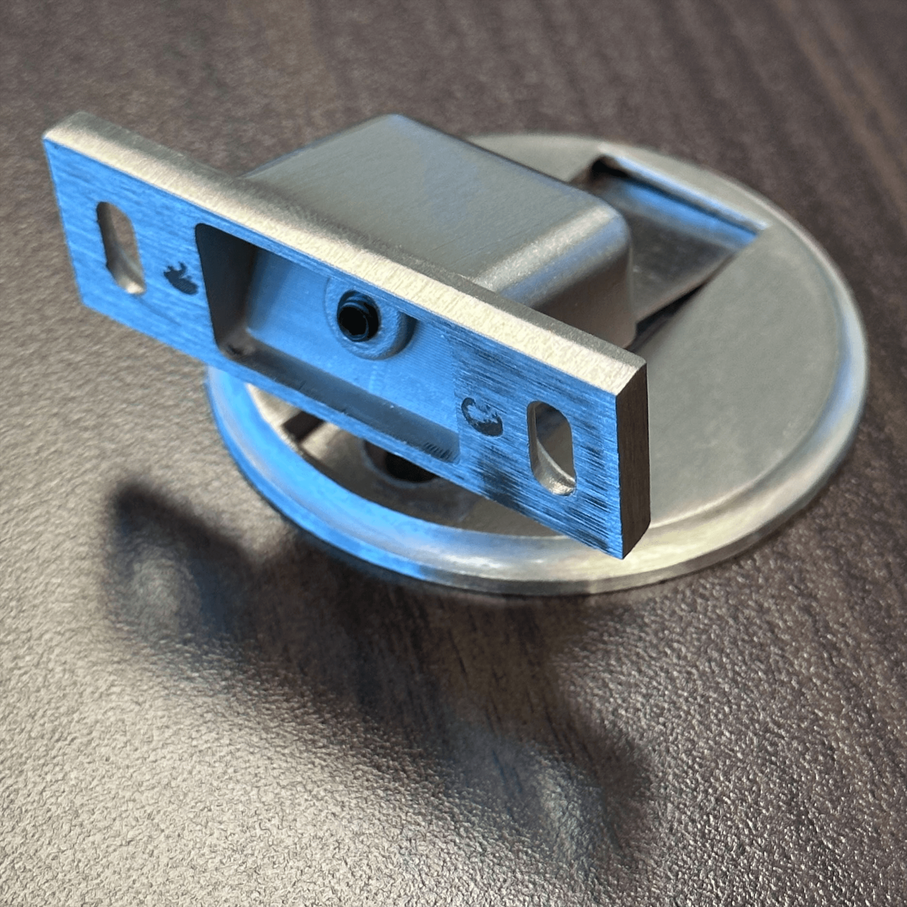 Stainless Steel Magnetic Door Stop - Catch Metal Holder Stopper Matte Brushed