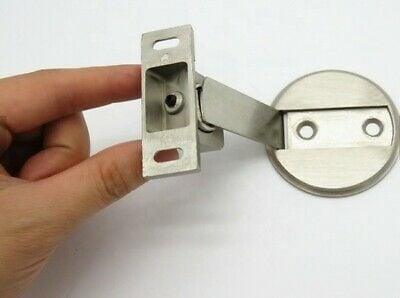 Stainless Steel Magnetic Door Stop - Catch Metal Holder Stopper Matte Brushed