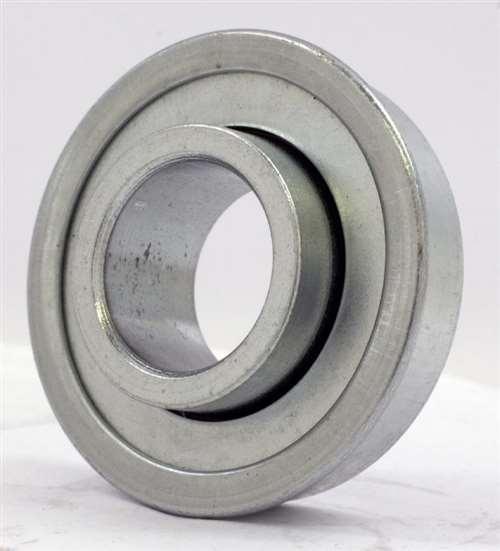 Stamped Steel Flanged Wheel Bearing 7/16x1 1/8 inch