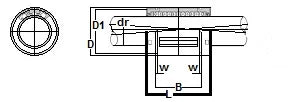 TK10UU NB Self Aligning 10mm Ball Bushing - Seals Linear Motion