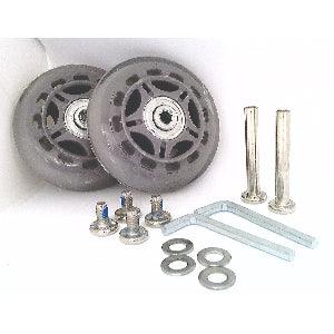 Travel Bags Replacement Luggage Gray Wheels Set Universal Suitcase Repair Kit Axles Wrench Bearing Skate Wheel Roller 70MM