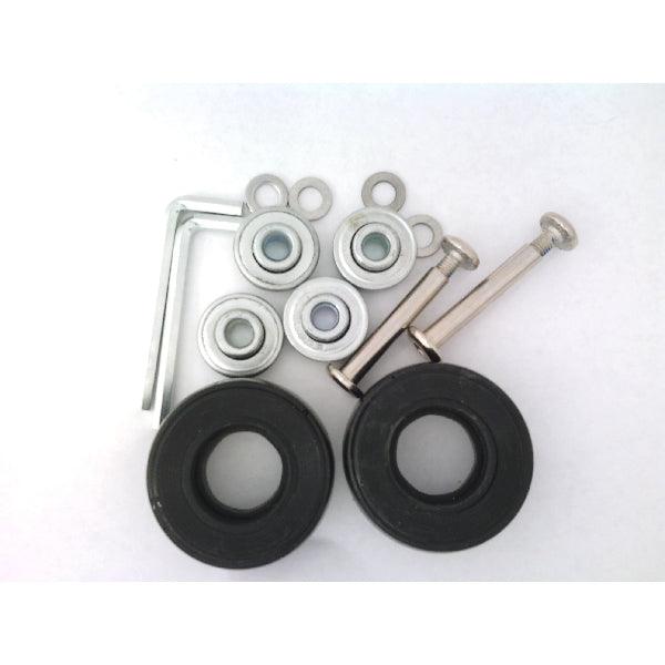 Travel Bags Replacement Luggage Wheels Set Universal Suitcase Repair Kit Axles Wrench Bearing Skate Wheel Roller 45MM