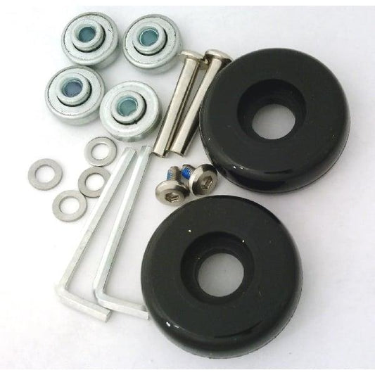 Travel Bags Replacement Luggage Wheels Set Universal Suitcase Repair Kit Axles Wrench Bearing Skate Wheel Roller 50MM