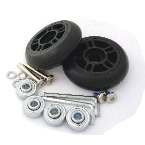 Travel Bags Replacement Luggage Wheels Set Universal Suitcase Repair Kit Axles Wrench Bearing Skate Wheel Roller 70MM