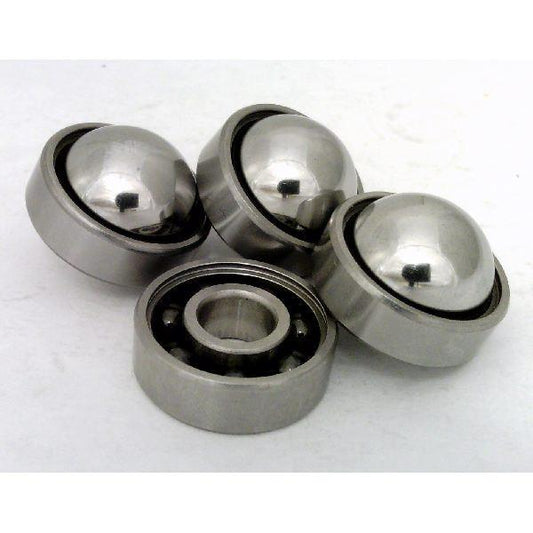 Tri Fidget Spinner Bearing Kit : C3 Si3N4 Center Bearing & 3 Outer Counterweight Bearing